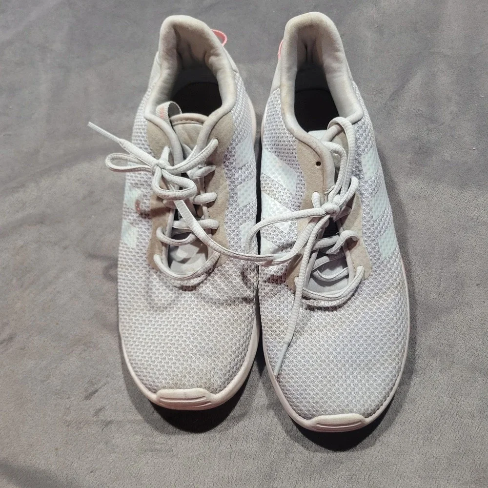 Adidas Racer TR21 Womens Running Shoes Halo Silver Pink GZ5250 Size 5‎